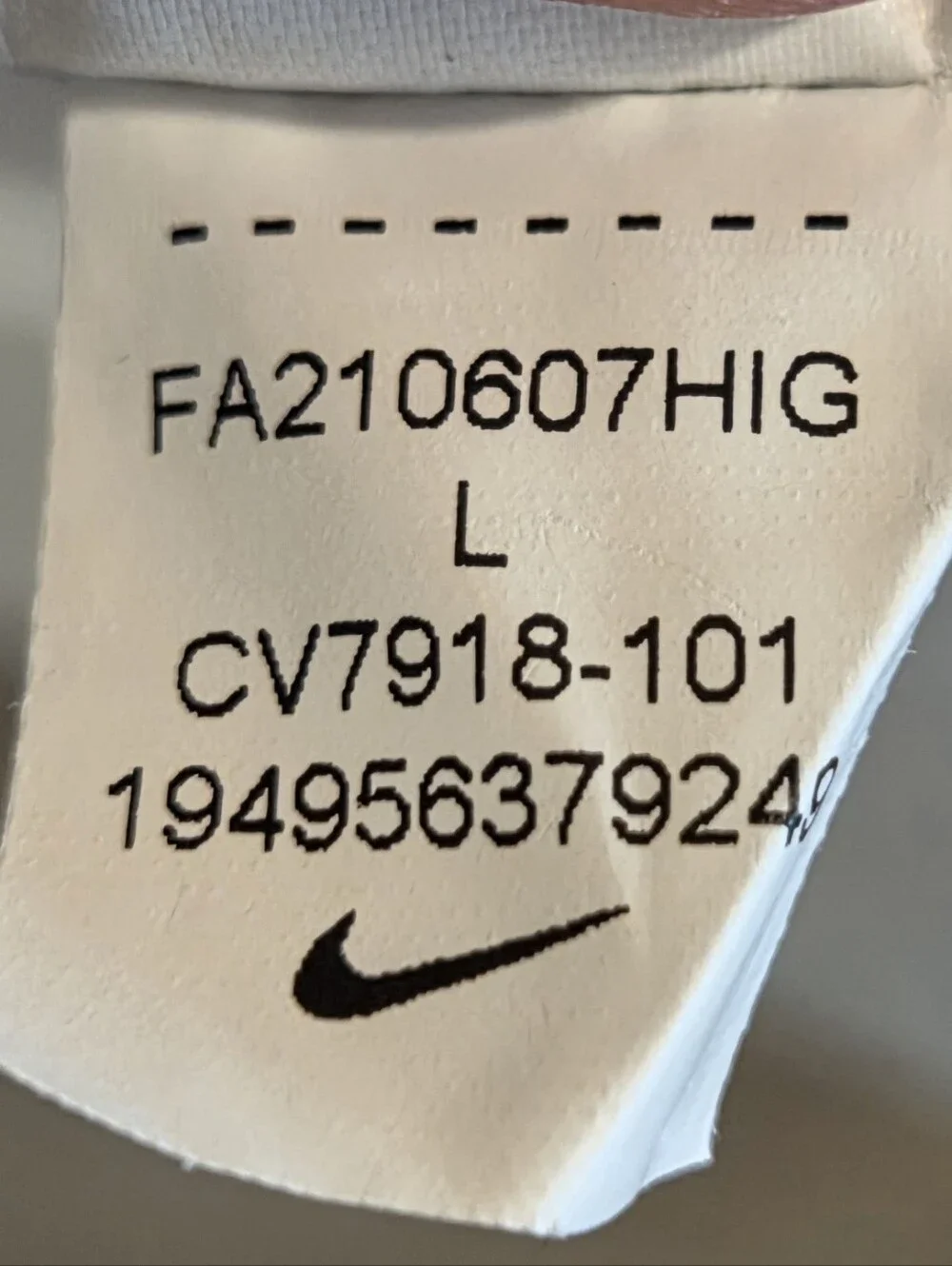 Nike 2021 Tottenham Hotspur Football Club Home Soccer Jersey - Size Large